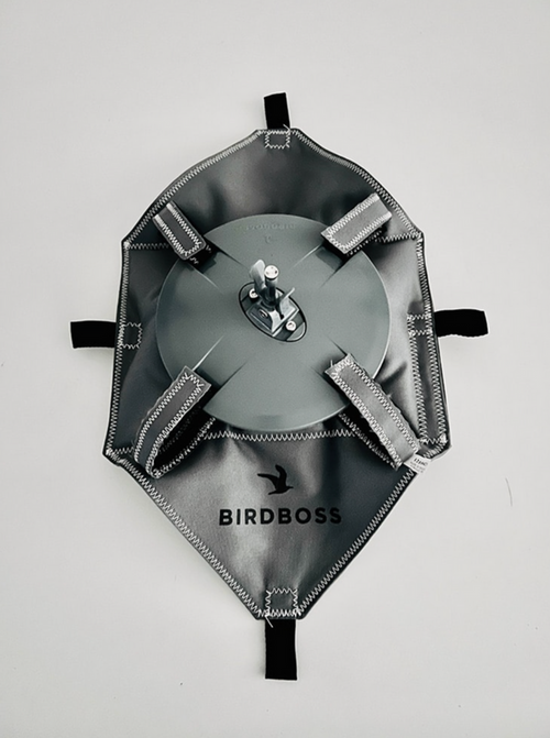 Birdboss Birds Off  Sandbag and Tie Down Disk Combo
