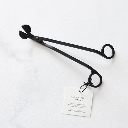 Candle Wick Trimmer | Black - Little Flower Soap Co