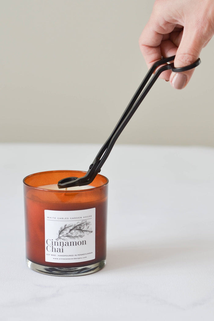 Candle Wick Trimmer | Black - Little Flower Soap Co