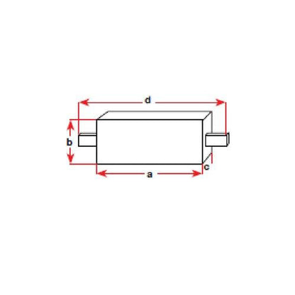 Block Anode - With Strap - Zinc