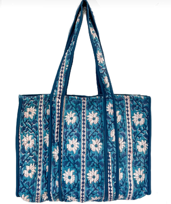 Block Print Tote Bag (4 Styles)
