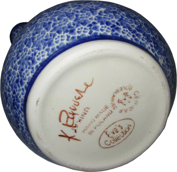 Boleslawiec Polish Pottery UNIKAT 1L Pitcher Water or Milk Jug "Summer Day"