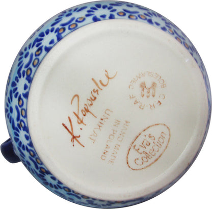 Boleslawiec Polish Pottery UNIKAT 2L Pitcher Water or Milk Jug "Veronica"