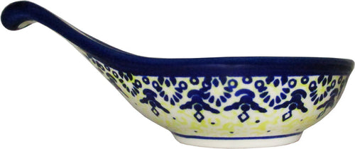 Boleslawiec Polish Pottery UNIKAT Dip Dish "Lace"