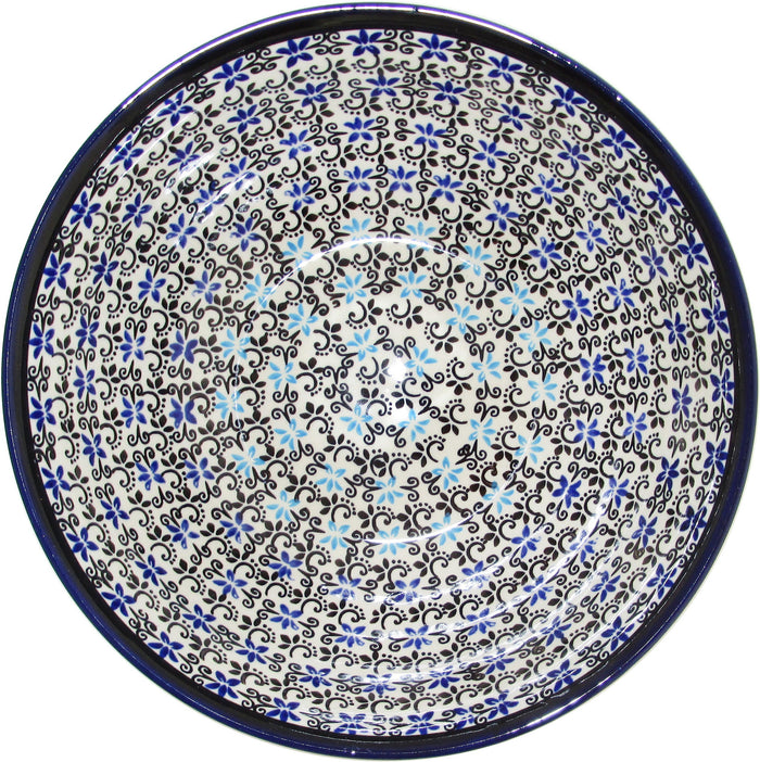 Boleslawiec Polish Pottery UNIKAT Large Serving or Mixing Bowl "Martina"