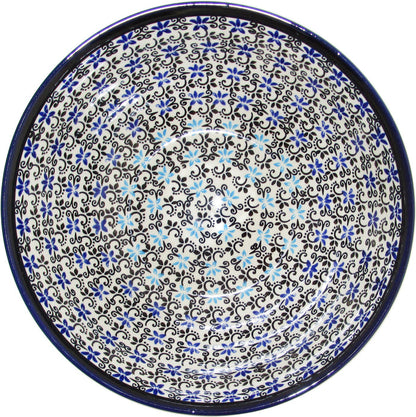 Boleslawiec Polish Pottery UNIKAT Large Serving or Mixing Bowl "Martina"