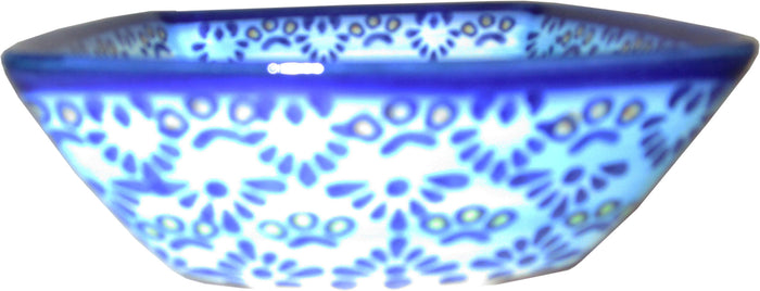 Boleslawiec Polish Pottery Unikat Serving or Ice Cream Square Bowl "Veronica"