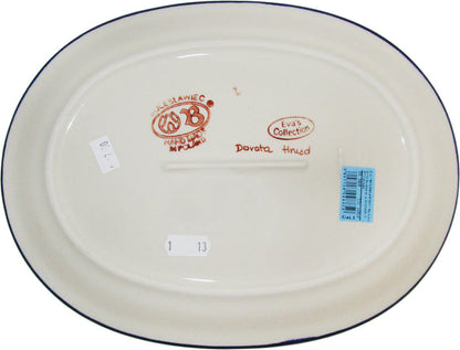 Boleslawiec Polish Pottery UNIKAT Serving Platter "Alex"