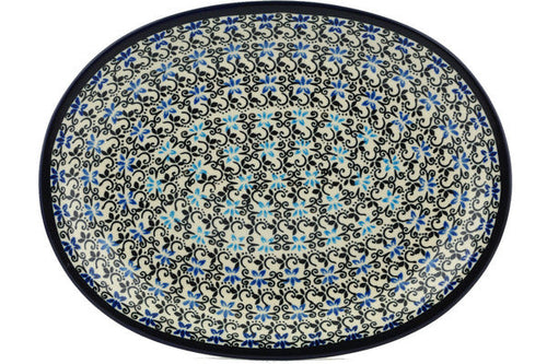 Boleslawiec Polish Pottery UNIKAT Serving Platter "Martina"