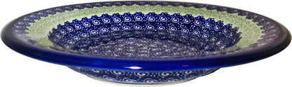 Boleslawiec Polish Pottery UNIKAT Soup or Pasta Plate "Alex"