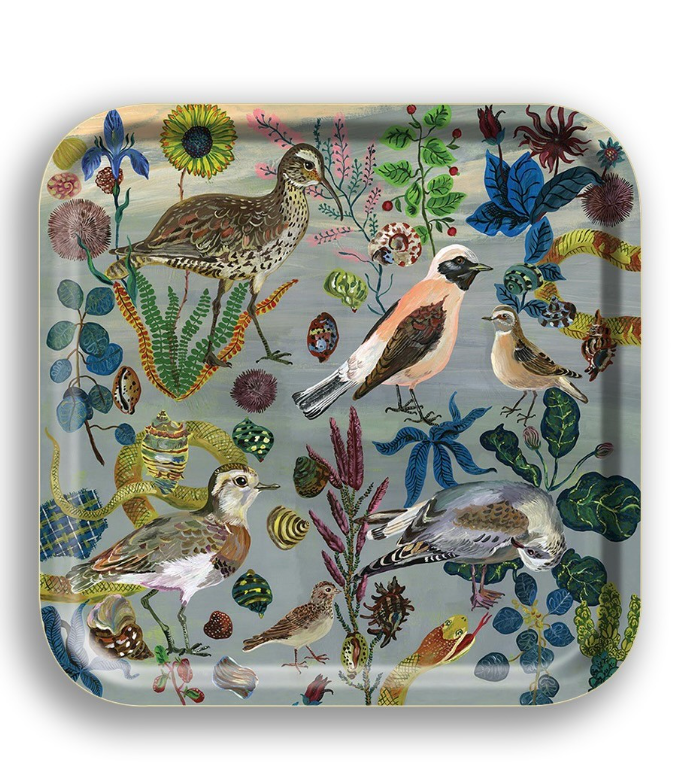 Botanical Birch Wood Serving Trays (4 Styles)