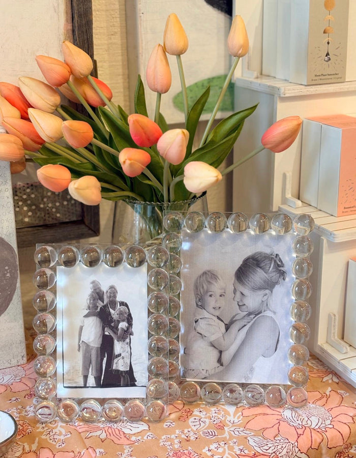 Bubble Crystal Glass Picture Frame (2 Sizes)