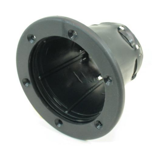 Cable Boot - Vinyl - Black - Cut out Dia: 82mm - Outside Dia: 120mm - Bosuns Boat