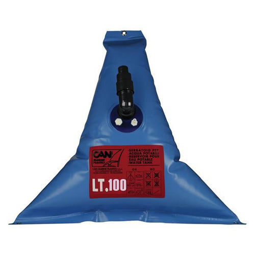 CAN-B 100L Flexible Triangular Water Tank - 1100 x 1100mm