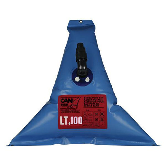 CAN-B 100L Flexible Triangular Water Tank - 1100 x 1100mm