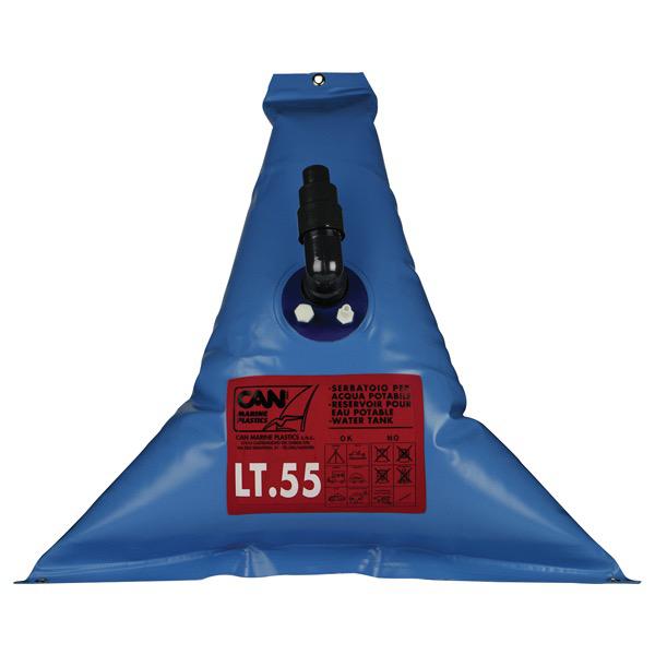 CAN-B 55L Flexible Triangular Water Tank - 950 x 950mm