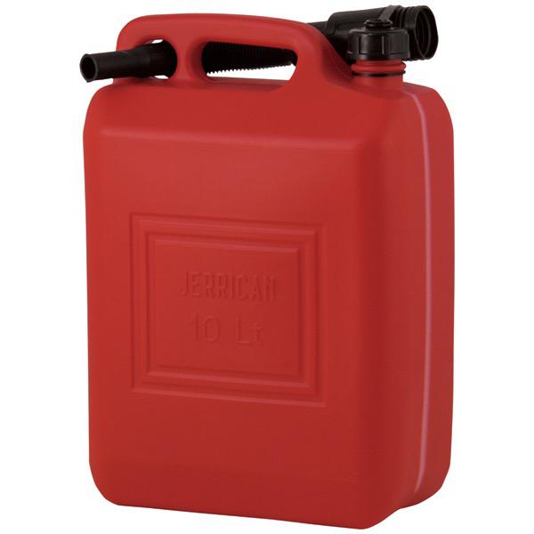 CAN-B Red Polyethylene Fuel Jerry Can
