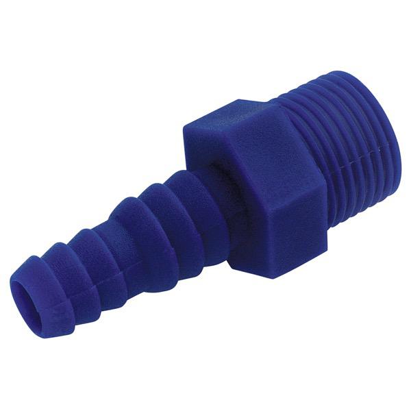 CAN-B Waste Tank Nylon Fitting - 3/8" BSP to 10/12mm Tail