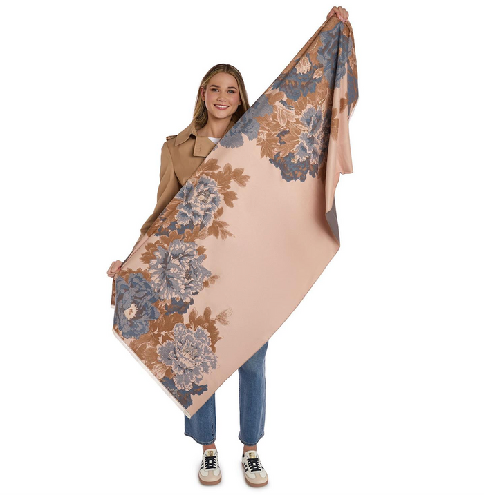 Cashmink Floral Woven Scarf