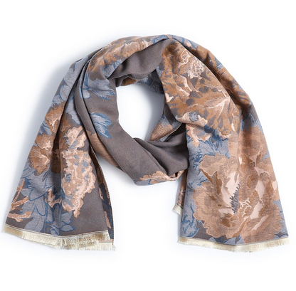 Cashmink Floral Woven Scarf