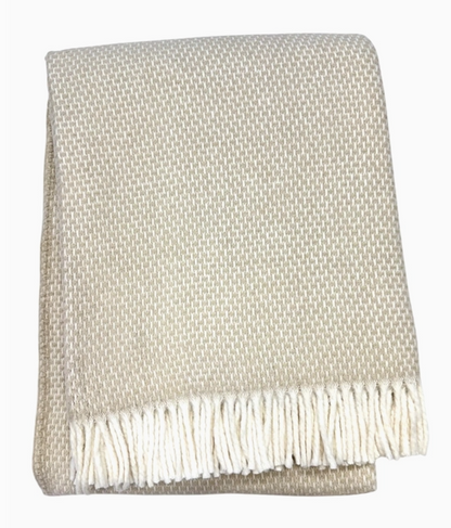 Classic Grain of Rice Woven Throw (8 Colors)
