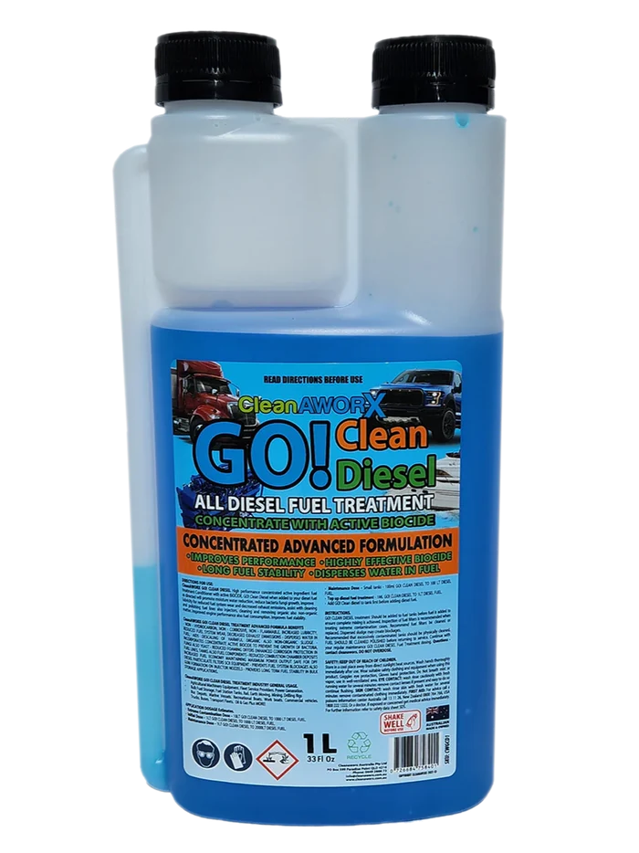 CLEANAWORX - DIESEL FUEL TREATMENT with BIOCIDE CONCENTRATE 1L & 5L