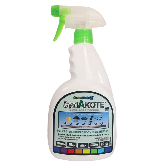 CLEANAWORX - Waterproof Canvas Fabric Repellent Stain Resistant 750ML
