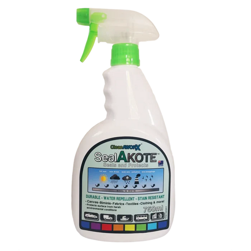 CLEANAWORX - Waterproof Canvas Fabric Repellent Stain Resistant 750ML