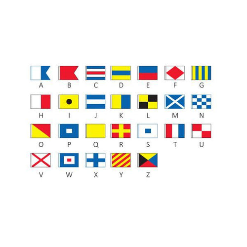 Code Flag 'K' - 600 x 450mm