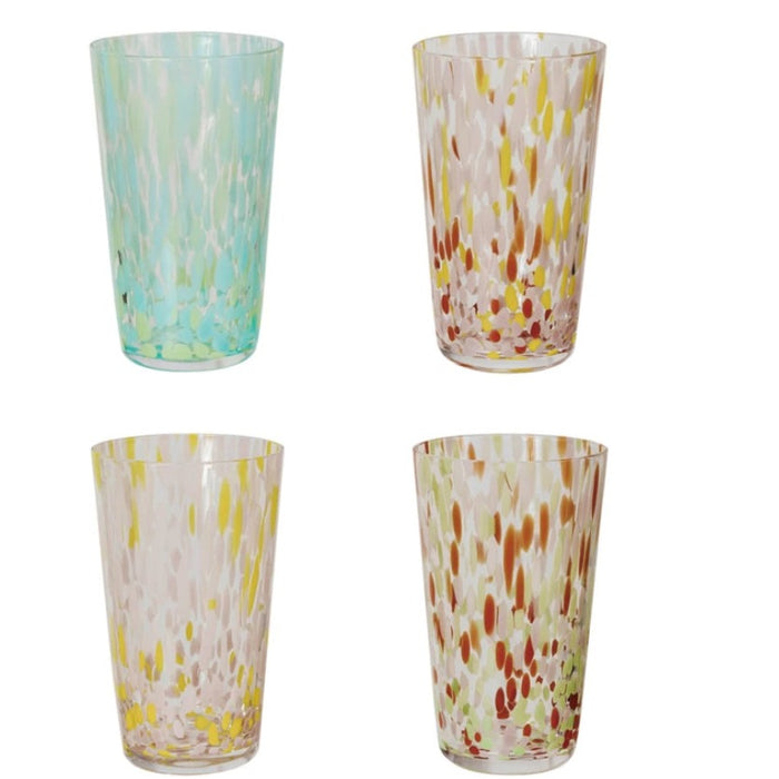 Confetti Drinking Glasses (3 Colors)
