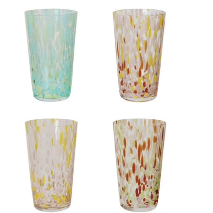 Confetti Drinking Glasses (3 Colors)