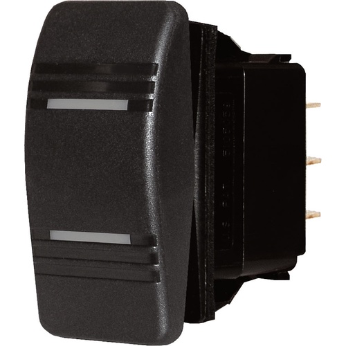 Contura Switch DPDT Black - ON-OFF-ON