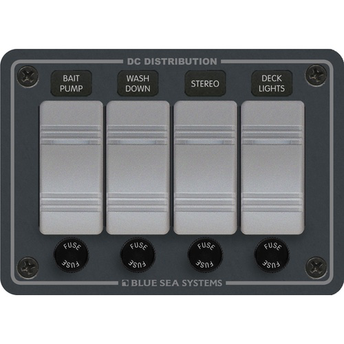 Contura Water Resistant 12V DC Panel - 4 Position