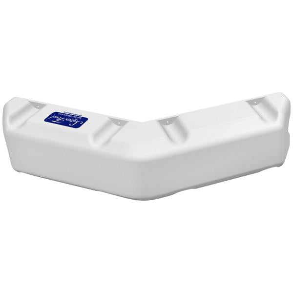 Corner 135° Dock Fender - White