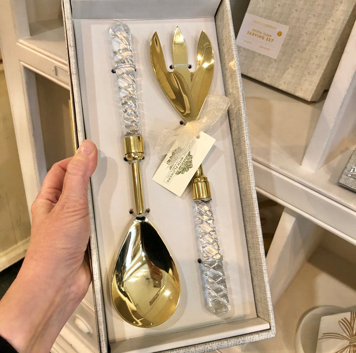 Crystal Clear Serving Set