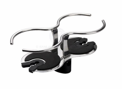 Cup / Wine Glass Holder S/S Surface Mount - Bosuns Boat