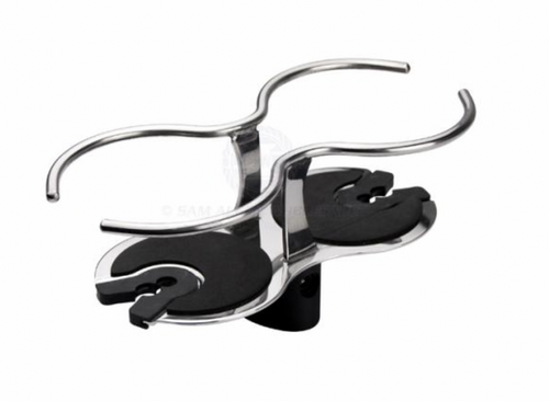 Cup / Wine Glass Holder S/S Surface Mount - Bosuns Boat