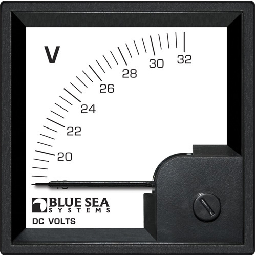 DC DIN Volt Meter DC 18-32V