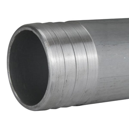 Deck Filler Alloy Hose Tail - Length: 75mm