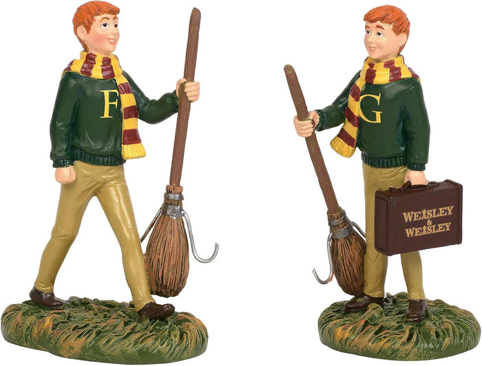 Dept 56 Harry Potter 2019 Fred & George Weasley #6003332 Free Shipping 48 States 2019
