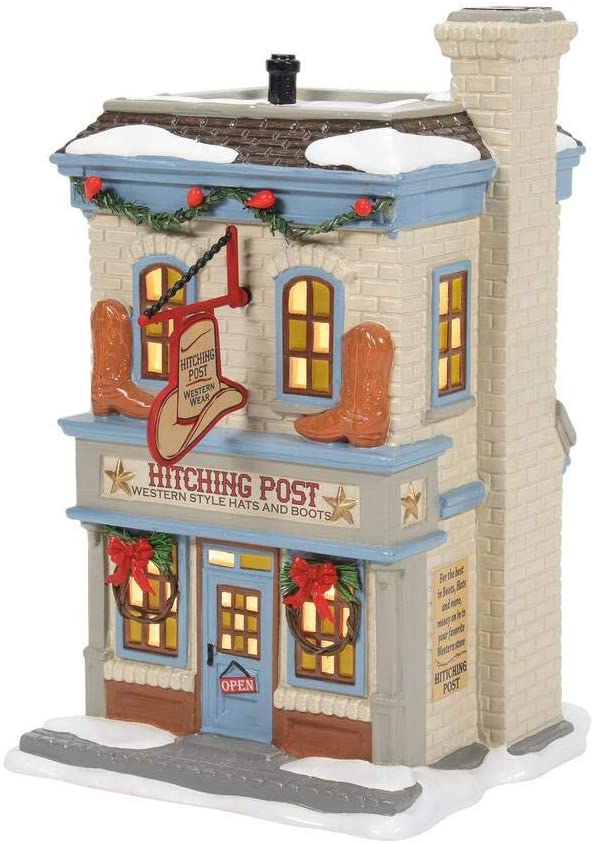 Dept 56 Snow Village Hitching Post   #6007624   Free Shipping