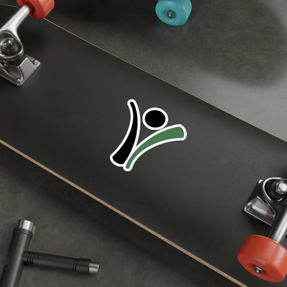 Die-Cut Sticker - Living with Purpose Green Man