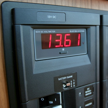 Digital DC Voltmeter - 0 to 60V DC