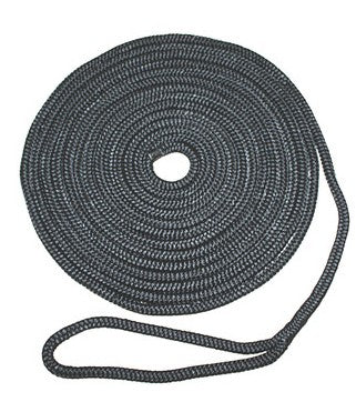 BLACK NYLON DOCK LINES - Bosuns Boat