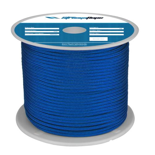 DOUBLE BRAID 8MM X 200M SOLID BLUE