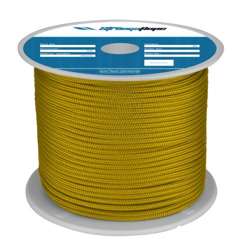 DOUBLE BRAID 8MM X 200M SOLID GOLD - Bosuns Boat