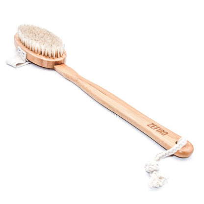 Dry/Wet Long Handle Body Brush - Little Flower Soap Co