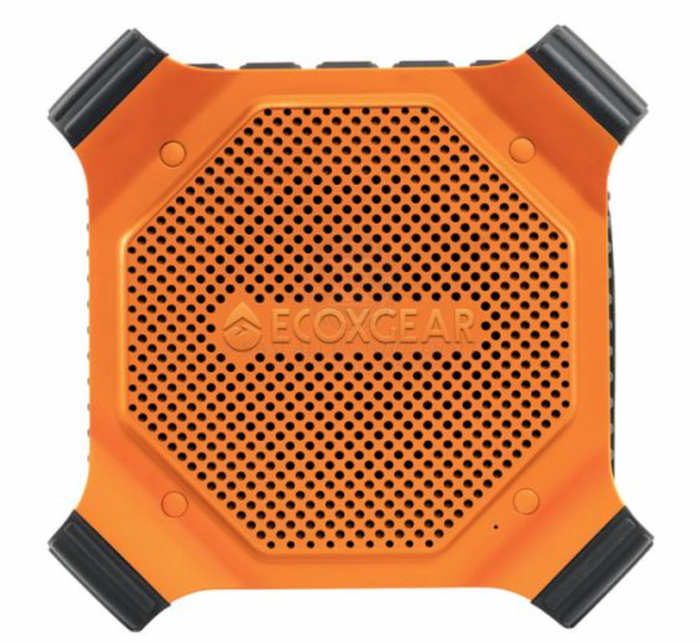 EcoEdge EcoXGear Speaker + 20W Orange IP67 Bluetooth RGB Party Light - Bosuns Boat