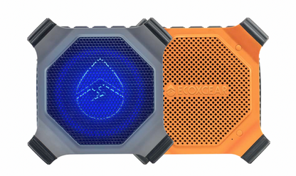 EcoEdge EcoXGear Speaker + 20W Orange IP67 Bluetooth RGB Party Light - Bosuns Boat