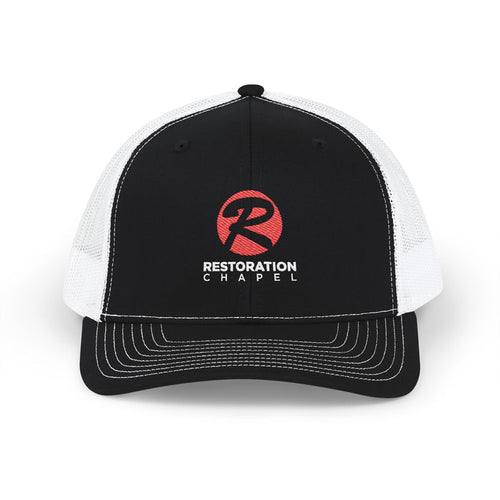 Embroidered Trucker Cap — Restoration Chapel